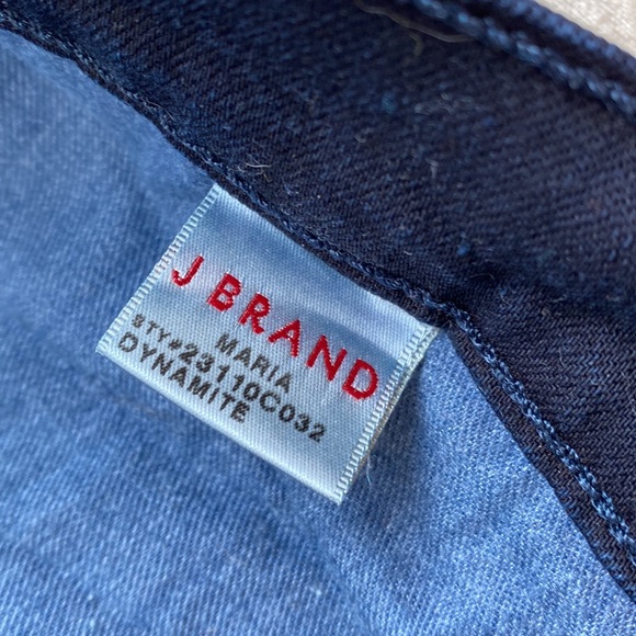 J Brand Maria High Rise Skinny Jeans Dynamite - Picture 4 of 5